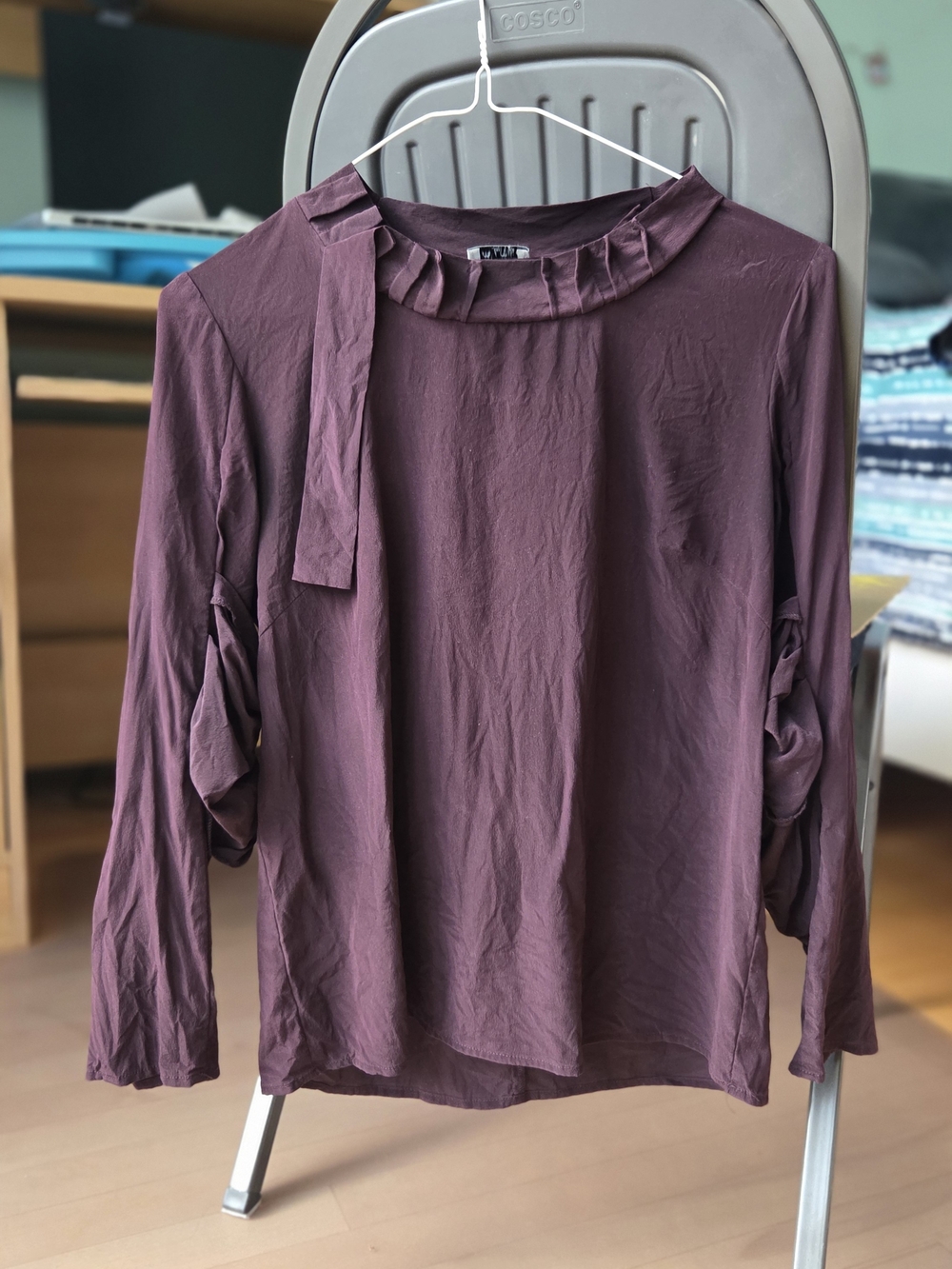 Miu Miu Plum Blouse